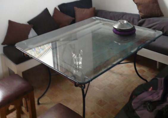 Table.verre.blue 2